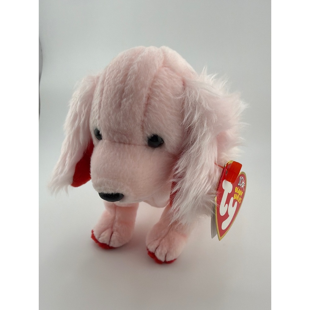 Ty Beanie Babies Sonnet Pink Dog Plush OS Pink Y2K Coquette Valentine